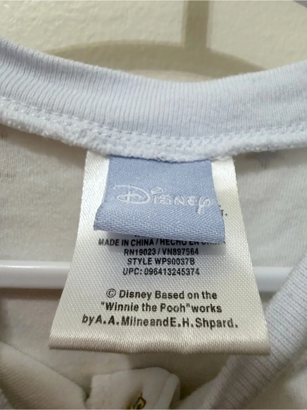 Y2K Disney Winnie The Pooh Tigger Moon Stars Night Sky Celestial Sleeper 3-6 mon